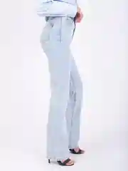 Ледяной джинсы женские  прямые straight с высокой посадкой
