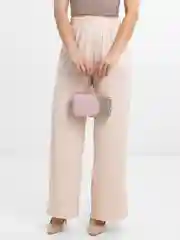 Розовый клатч со стразами