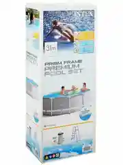 Каркасный бассейн Prism Frame 305х99см, 5927л, фил.-насос 2006лч, лестница, Intex, 26706