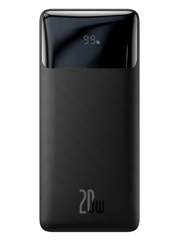 Внешний аккумулятор Baseus Bipow Digital Display 20W, 30000mAh, PD / QC Powerbank, PPBD30K