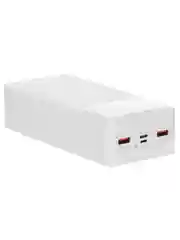 Белый внешний аккумулятор Baseus Bipow Digital Display 20W, 30000mAh, PD / QC Powerbank, PPBD30K