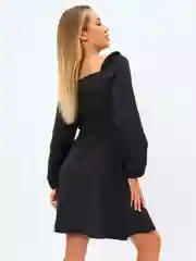 Черный платье классическое
