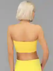 Желтый топ Giulia Bandeau