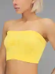 Желтый топ Giulia Bandeau
