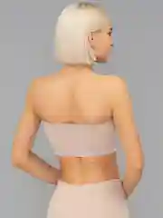 Бежевый топ Giulia Bandeau