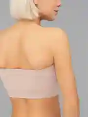 Бежевый топ Giulia Bandeau