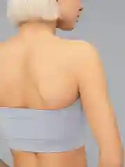 Серебряный топ Giulia Bandeau