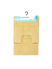Набор ковриков для ванной и туалета 40x60+40x40 см