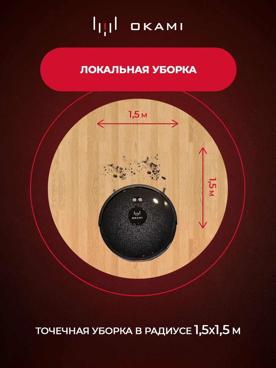 Робот-пылесос Okami U100 Plus