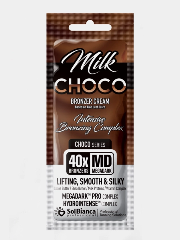 Крем-автозагар Choco Milk с маслами какао и семян дерева ши, 15 мл