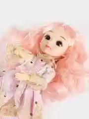 Кукла / Шарнирная кукла 30см / 3D глаза / Кукла на подарок / Кукла шарнирная