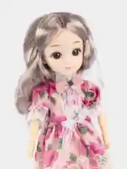 Серый кукла / Шарнирная кукла 30см / 3D глаза / Кукла на подарок / Кукла шарнирная