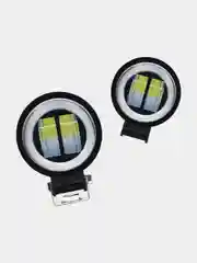 Противотуманные фары светодиодные универсальные 20W. ДХО для авто. Автосвет led птф