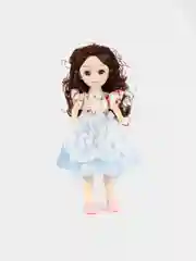 Шоколадный кукла / Шарнирная кукла 30см / 3D глаза / Кукла на подарок / Кукла шарнирная