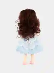 Шоколадный кукла / Шарнирная кукла 30см / 3D глаза / Кукла на подарок / Кукла шарнирная