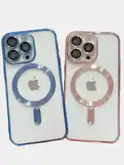 Чехол MagSafe (Магсейф) силиконовый для iPhone 11, 12, 13, 14, 15, X/XS, XR, Pro, Pro Max, Plus