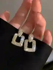 Зелёный хаки серьги женские