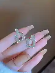 Зелёный хаки серьги женские