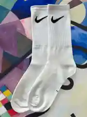 Белые носки найк высокие подарочная упаковка Nike Турецкий премиум хлопок