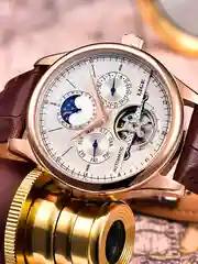 Часы механические, наручные, мужские, LIGE 1853, с автоподзаводом, водостойкие
