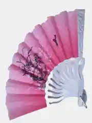 Веер складной, ручной с кольцом