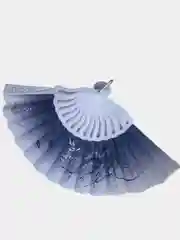 Веер складной, ручной с кольцом