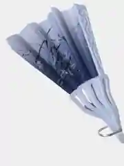 Веер складной, ручной с кольцом