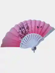 Веер складной, ручной с кольцом