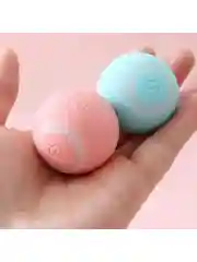 Розовый интерактивный умный мяч игрушка для кошек и собак