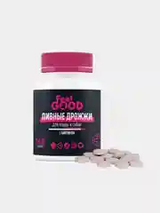 FeelGOOD Пивные дрожжи с биотином и чесноком для кошек и собак (140 табл.)