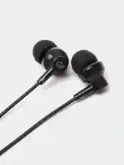 Черный наушники проводные с микрофоном GFPower M10