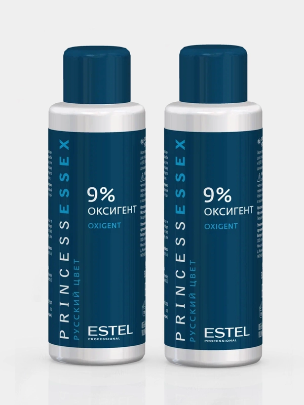 2 шт Оксигент 9% Princess Essex Estel для окрашивания волос 60 мл, 2 шт