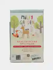 Простынь Milky Garden "КОТИКИ (мята)" сатин 150х215, 200х215, 240х215