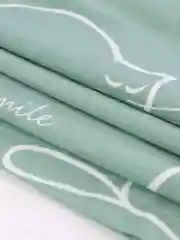 Простынь Milky Garden "КОТИКИ (мята)" сатин 150х215, 200х215, 240х215