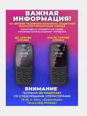 Телефон сотовый Nokia 106 DS кнопочный
