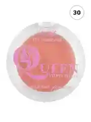 Пастельно-коралловый румяна для лица бархатные "QUEEN"