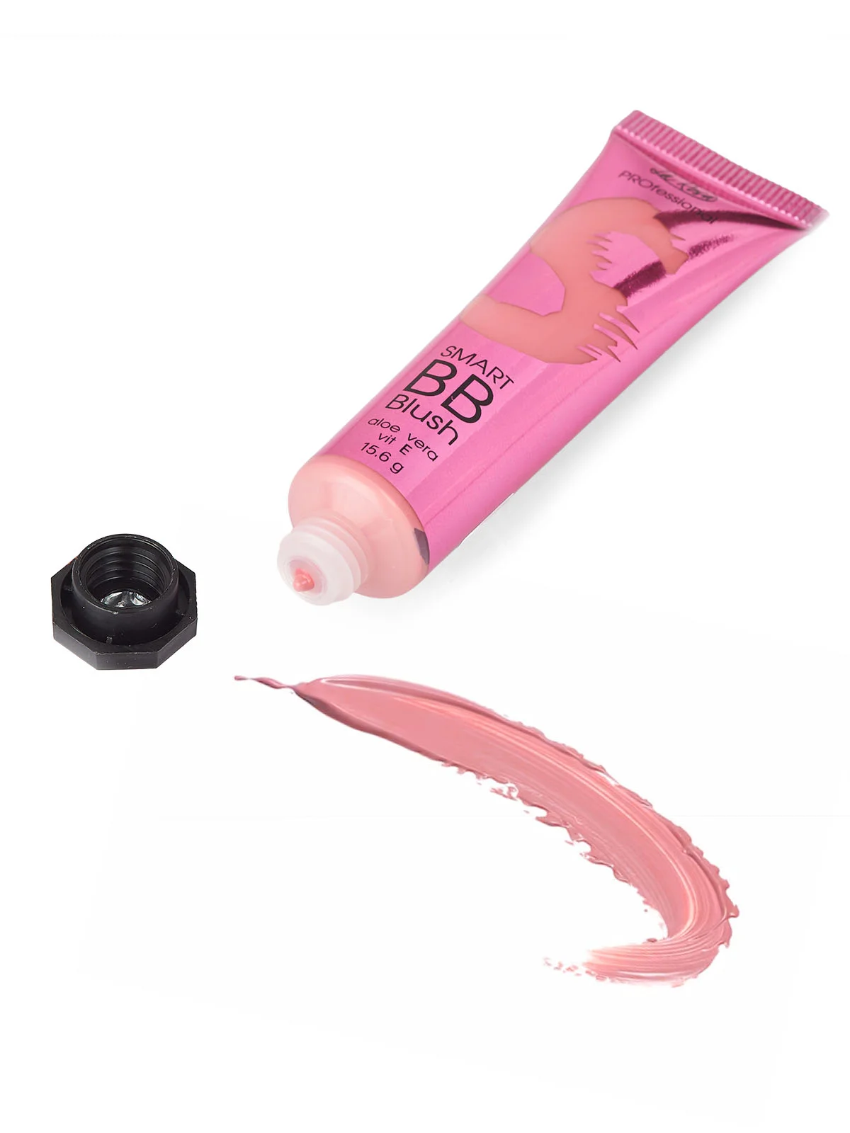 Розовый жидкие румяна"SMART BB BLUSH"с алое VERA и витамином Е