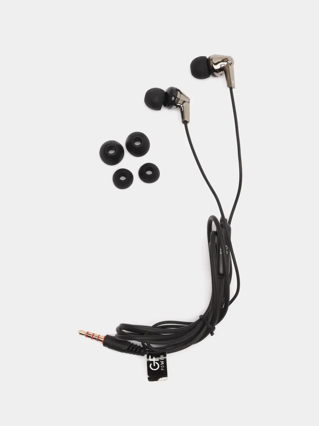 Черный наушники проводные с микрофоном GFPower M11