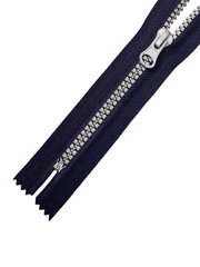 Молния MaxZipper трактор №5 н/р серое усил.зв., 16 см н/р, 18 см, 5 шт/уп, т. синяя, белая