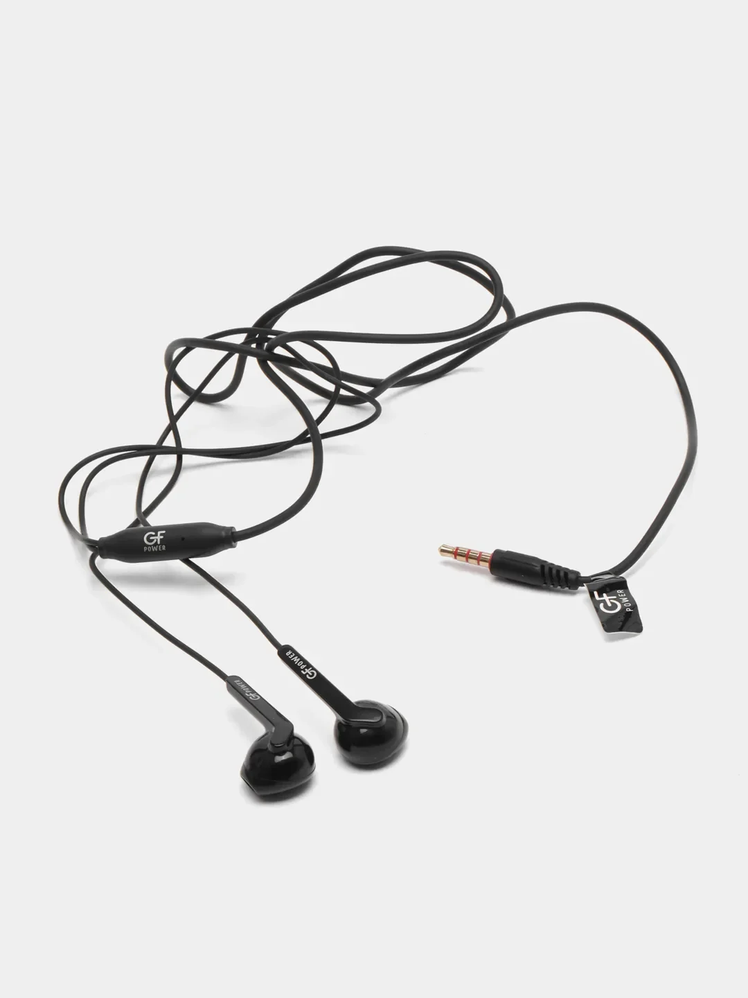 Черный наушники проводные с микрофоном GFPower A01