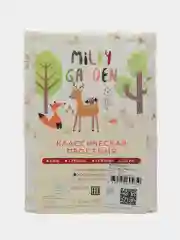 Простынь сатин Milky Garden "Рафия" 150x215 см, 200x215 см, 240x215 см