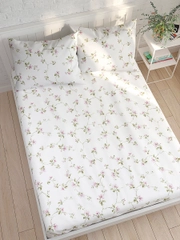 Простынь на резинке сатин Milky Garden "Рафия" 90x200, 120x200, 140x200, 160x200, 180x200