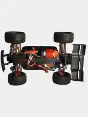 Красный радиоуправляемая машина (трагги) Remo Hobby S EVO-R UPGRADE V2.0 4WD 1/16 RTR