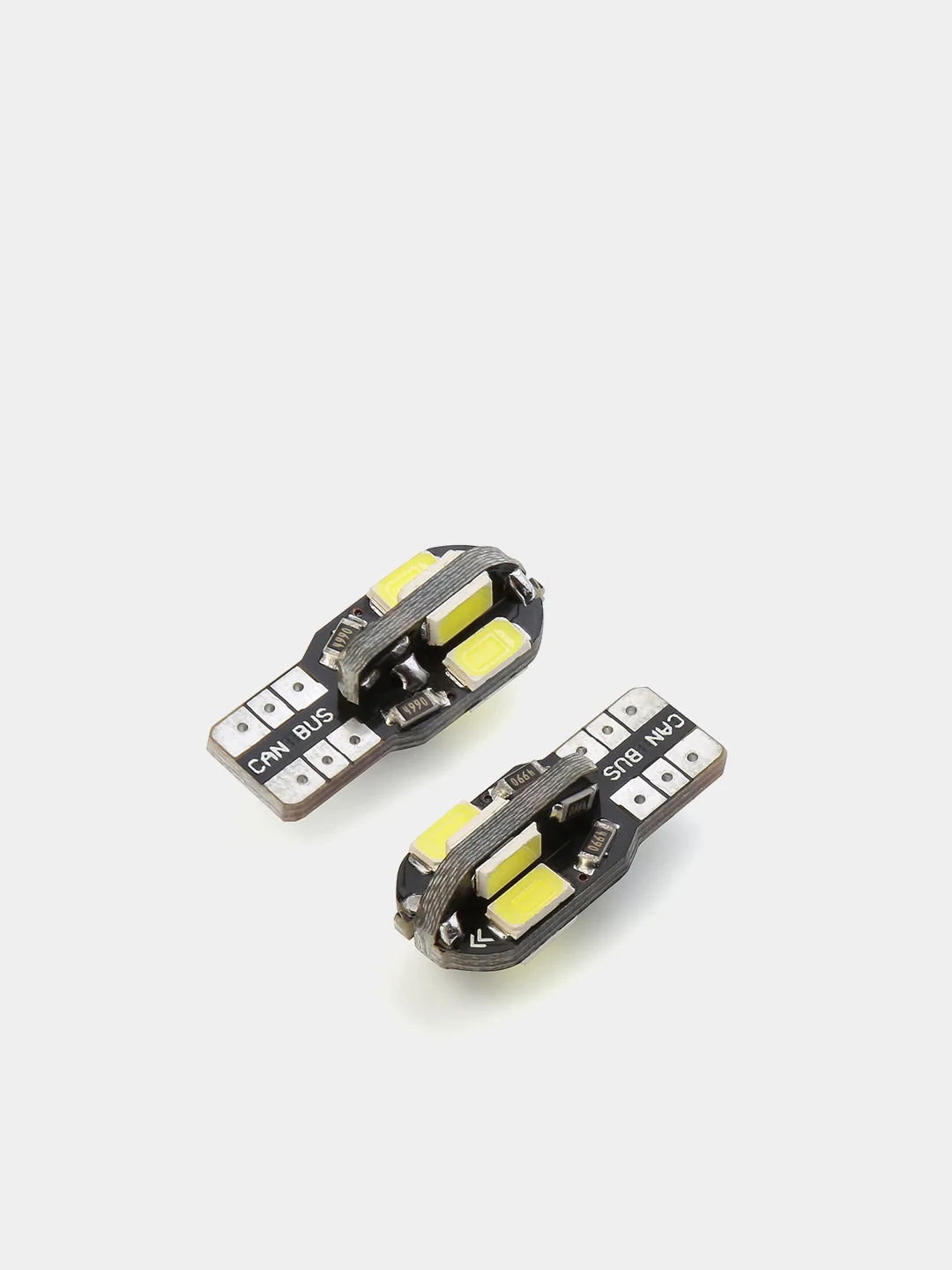 Белый лампа габаритов номера салона (габаритная) светодиодная T10 W5W 12 V, LED COB, без цоколя