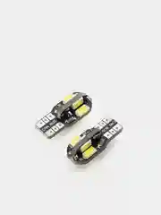 Белый лампа габаритов номера салона (габаритная) светодиодная T10 W5W 12 V, LED COB, без цоколя