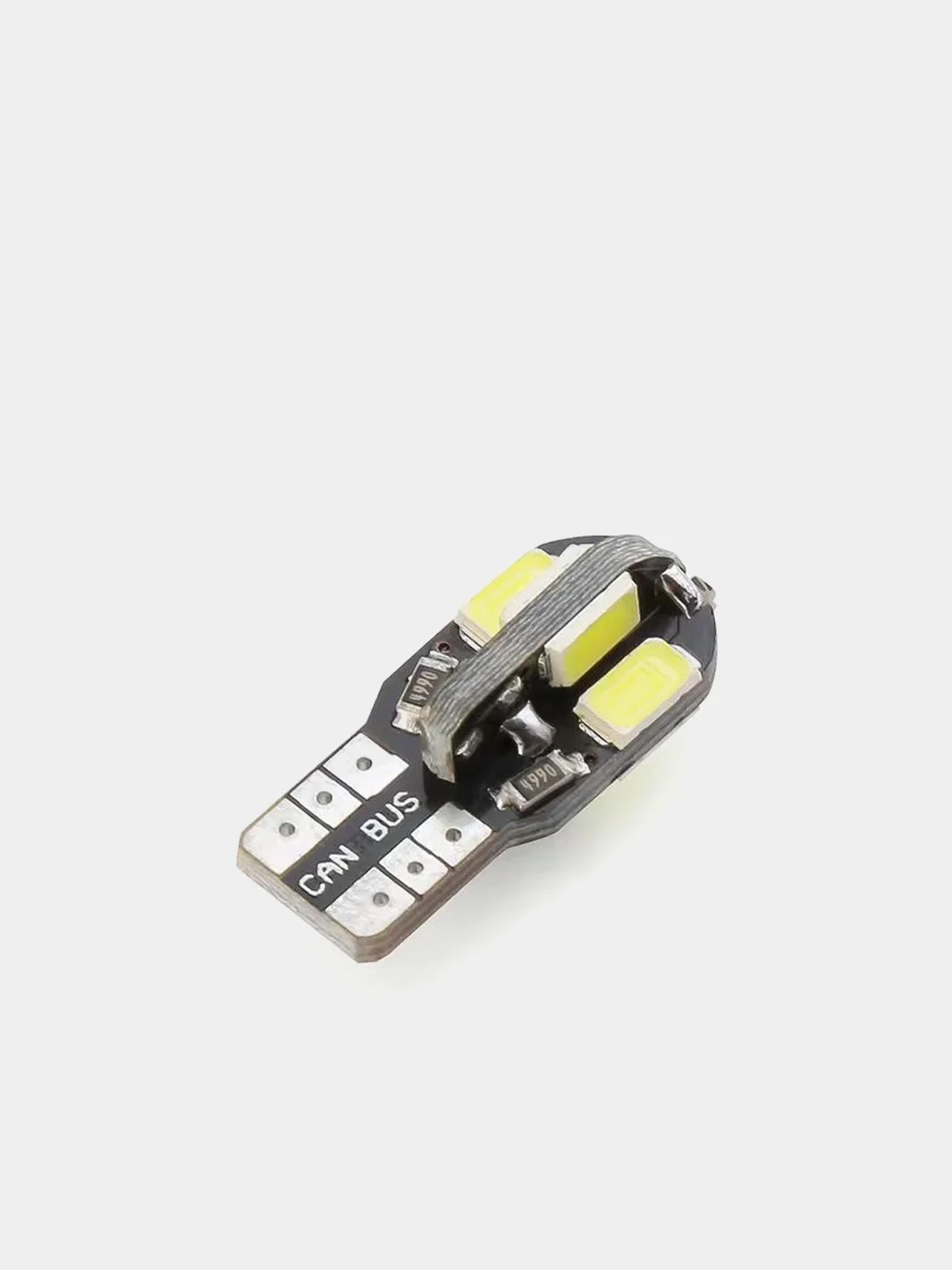 Белый лампа габаритов номера салона (габаритная) светодиодная T10 W5W 12 V, LED COB, без цоколя