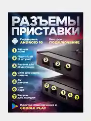 Приставка для телевизора смарт tv андройд с Wi-Fi X96Q
