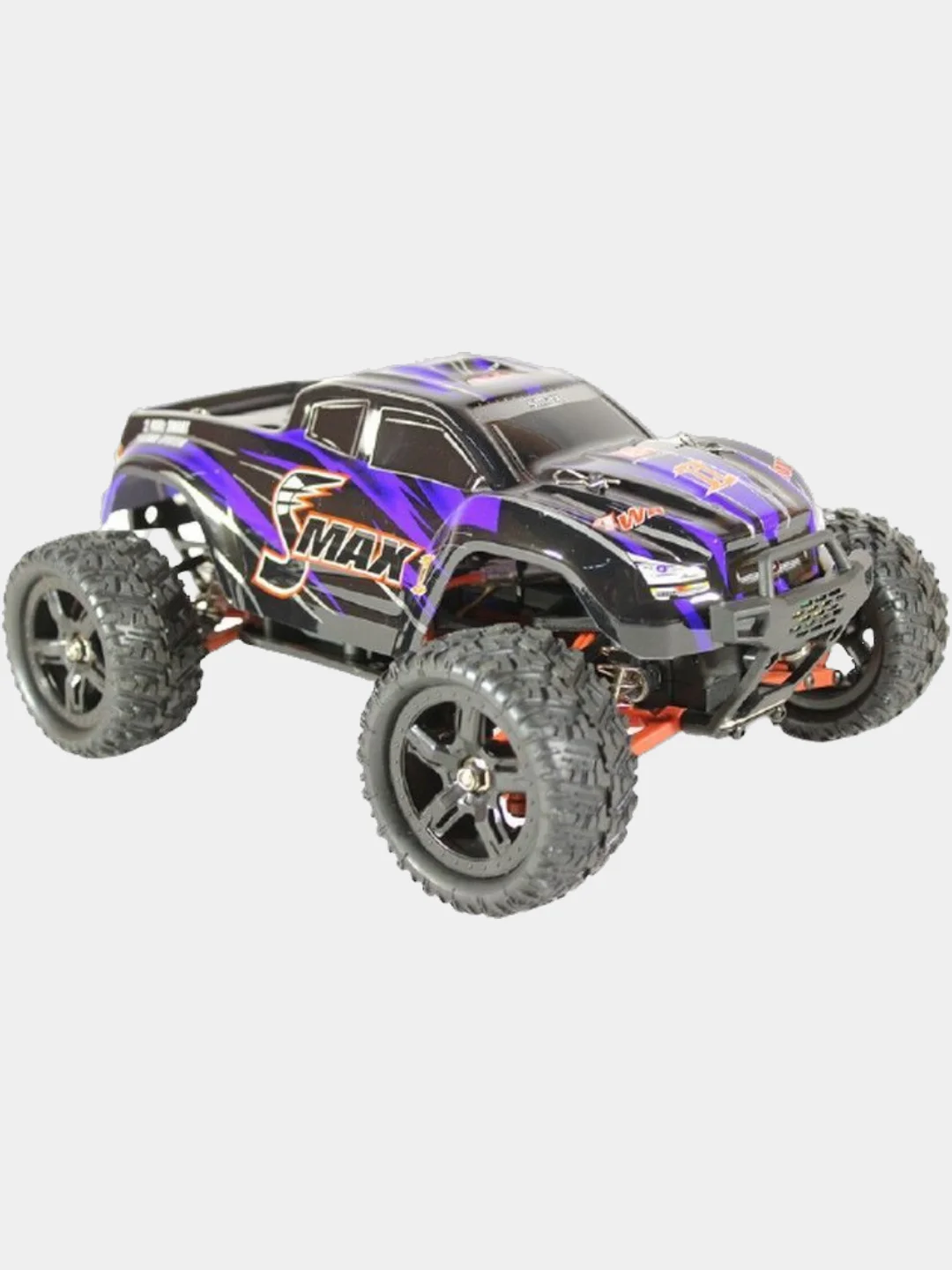 Синий радиоуправляемая машина (монстр) Remo Hobby SMAX UPGRADE V2.0 (красный) 4WD 1/16 RTR