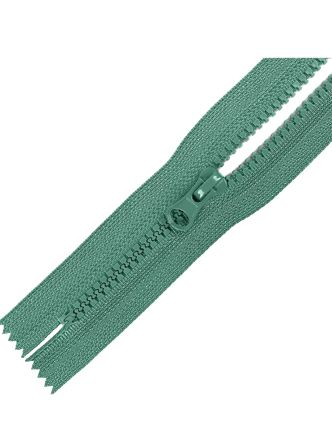 Зеленый молния MaxZipper трактор №5 1 замок, 18 см н/р, 16 см, 5 шт/упаковка
