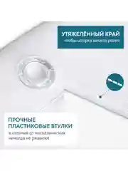 Штора для ванной Funny Dogs Тканевая, 180х180 см